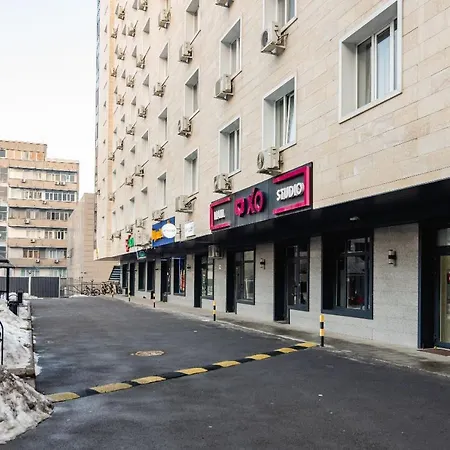 Жк Молодёжный Рядом С Арбатом Apartment Almaty Exterior photo